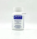 Pure Encapsulations Melatonin 20MG (180 Caps) Promotes Healthy Cells And Tissues. Fixed Price $93.99.