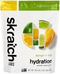 Skratch Labs Hydration Sport Drink Mix Lemon Lime, 60-SERVING. Fixed Price $55.95.