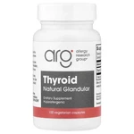 2 X Allergy Research Group, Thyroid, 40 Mg, 100 Vegetarian Capsules. Fixed Price $127.24.