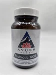 Ayush Herbs Probiotic 100B - Microbiome 60 Vegetarian Capsules EXP.02/27. Fixed Price $40.50.