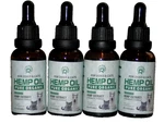 4 Bottles Dogs Cat Organic Hemp Oil Extract Anxiety Stress Sleep Allergy. Fixed Price $25.88.