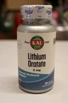 Kal Vitamins Lithium Orotate 5MG Mood Support 120 Veggie Caps 6/28 New. Fixed Price $12.55.