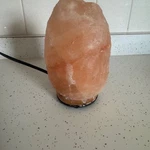 Wbm 1002 120V Himalayan Glow Hand Carved Natural Crystal Salt Lamp - Pink. Fixed Price $15.00.