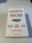 Alkalol Nasal Wash - Mucus Solvent & Cleaner 16 Oz W/ Cup Exp 02/27. Fixed Price $18.98.