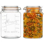 Kitchentoolz 1 Gallon Glass Mason Storage Jars With Airtight Lids &.... Fixed Price $87.90.