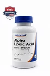 Nutricost Alpha Lipoic Acid 600MG Ala 240 Capsules 120 Servings Vegan. Fixed Price $21.95.