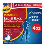 Magnilife Leg And Back Pain Relief Cream 4 Oz Homeopathic. Fixed Price $13.00.