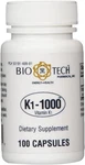 Vitamin K1 1000 Capsules Count Natural Supplement For Cardiovascular Health. Fixed Price $26.69.