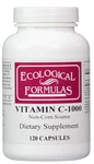 Ecological Formulas Vitamin C-1000 From Tapioca 120 Caps Aids Wellness New Seal. Fixed Price $28.00.