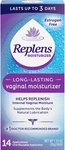 Replens Long Lasting Vaginal Moisturizer, 14 Applications 1.23 Oz.... Fixed Price $44.99.