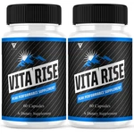 (2 Pack) Vitarise Caps, Maximum Performance Supplement (120 Capsules). Fixed Price $29.95.