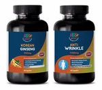 Energy Essential Oil Korean Ginseng Anti-wrinkle Combo 2B Grape Seed Caps. Fixed Price $38.11.