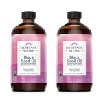 Heritage Store Black Seed Oil Liquid Organic 16 Ounces (2 Pack). Fixed Price $99.00.