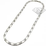 Accents Kingdom Men's Titanium Magnetic Power Flat Link Golf Necklace. Fixed Price $99.99.