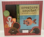 Creature Crochet - Boxed Kit Set 12 Adorable Animal Patterns New. Fixed Price $14.95.