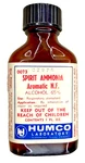 Vintage Humco Spirit Aromatic Ammonia Bottle 1 Oz Free Shipping. Fixed Price $9.99.