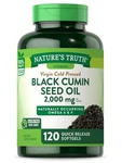 Natures Truth Black Seed Oil Pills 2,000MG 120 Softgels Virgin Cold Pre.... Fixed Price $29.96.