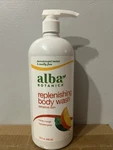 Alba Botanica Replenishing Body Wash Sensitive Skin 32 Fl Oz. Fixed Price $19.99.