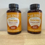 Four Sigmatic Organic Focus Mental Clarity Supplement B12 & L-theanine 90 Capsul. Fixed Price $19.99.