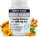 Nerve Guard Supplement Ala 1200MG Vitamins B12 B6 Magnesium - 30 Capsules Usa. Fixed Price $22.99.