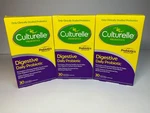 X 30 Ct Culturelle Digestive Health Daily Probiotic 3= 90 Capsules. Fixed Price $49.98.