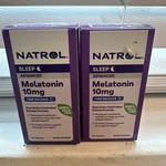 Pack Natrol Time Release Melatonin 10MG Calcium Vit B6 30 Tab Exp 12/26+. Fixed Price $5.99.
