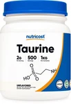 Taurine Powder 1KG - 500 Servings, Pure Energy Booster, Muscle Recovery, Vegan F. Fixed Price $47.99.