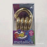 Jr Tangle Gold Metallics Fidget Toy 2006 Ages 4+ With Bonus Comix Inside Nib. Fixed Price $15.00.