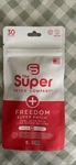 The Super Company Freedom 30 Hypoallergenic Pain Patches. Fixed Price $58.95.