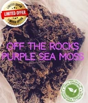Purple Sea Moss, 8OZ. Organic Straight From The Ocean. Buy 2 Get 1 Free. Fixed Price $17.99.