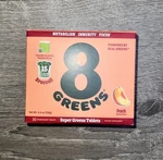 New Sealed Made From Real Greens Peach Tea 30 Tablets -expires 08/27. Fixed Price $29.99.