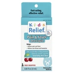 Kids Relief, Pain & Fever Oral Liquid, For 0-12 Yrs, Cherry, 0.85 Fl Oz (25. Fixed Price $10.34.