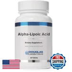 Douglas Labs Alpha-lipoic Acid Metabolic Antioxidant 60 Tablets. Fixed Price $43.88.