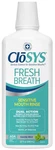 Closys Mouthwash, 32 Ounce, Fresh Breath Gentle Mint, Alcohol Free, D. Fixed Price $18.95.