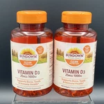 Bottles! Sundown Vitamin D3 For Immune Support 25 Mcg 400 Softgels Exp. 02/26+. Fixed Price $14.39.