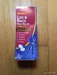 Magnilife Leg & Back Pain Relief 125 Dissolving Tablets Pins Needles Aching. Fixed Price $26.95.
