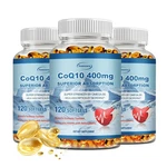 COQ10 400MG - Pqq, Antioxidant, Mitochondria Biogenesis & Cellular Energ, Heart. Fixed Price $37.18.