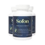 3-PACK Sofon Capsules All Natural Super Nerve Health Support 180. Fixed Price $38.95.