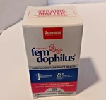 Jarrow Formulas Fem-dophilus 60 Veggie Capsules Oral Probiotic Best Before 11/23. Fixed Price $11.01.