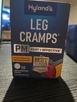 Hylands Leg Cramps Pm Nighttime Homeopathic Pain Relief Calf Foot Melt Tabs 50CT. Fixed Price $15.99.