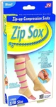 Telebrands Sox Knee High Open Toe Zip-up Compression Socks-size S/m. Fixed Price $8.99.