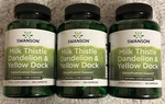 360 Caps Swanson Milk Thistle, Dandelion, Yellow Dock, Beet Root Detoxify Liver. Fixed Price $31.75.