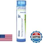 Boiron Silicea 30C Homeopathic Medicine For Fatigue - 80 Pellets. Fixed Price $12.27.
