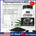 Ethiopian Black Seed Oil Softgels 4.64% Thymoquinone Gluten-free, 60 Capsules. Fixed Price $15.19.