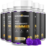 (5 Pack) Elite Pro Force Male Gummys Advanced Max Formula Vitamin 300 Gummies. Fixed Price $59.95.