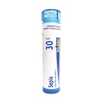 Boiron Sepia Homeopathic Pellets For Menstrual Bloating And Pain Relief 80 Count. Fixed Price $11.09.