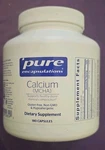 Calcium (mcha) Pure Encapsulation EXP.09/2028. Fixed Price $52.99.