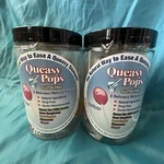 2-THREE Lollies Queasy Pops Assorted 28 Pack For Stomachs. Fixed Price $17.99.
