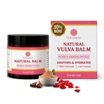 Natruveda Vulva Balm For Women Rose & Sandalwood 3 Ounce (pack Of 1). Fixed Price $18.99.
