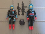 Gi Joe Black Major T.a.r.g.a.t Viper Iron Grenadier 2 Pack 3.75". Fixed Price $45.00.